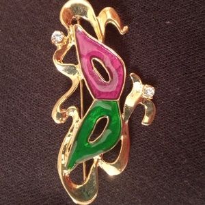 Brooch Mardi gras